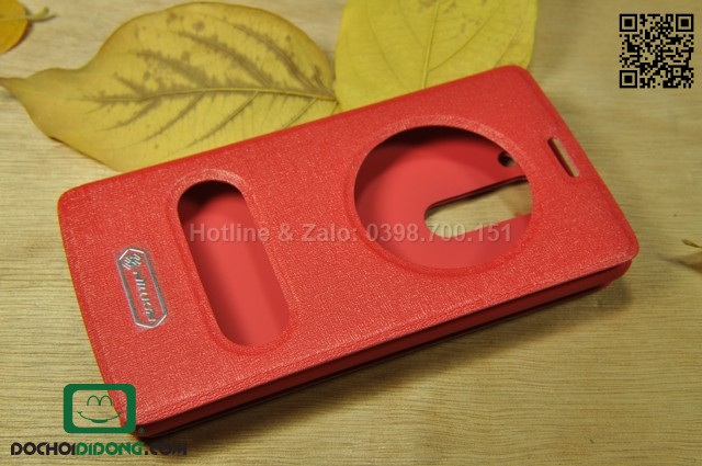 Bao da LG G3 Beat NK vân sần