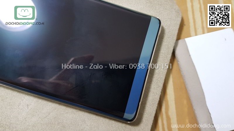 Miếng dán cường lực dẻo Samsung Note 8 Zacase 3D kèm dán sau