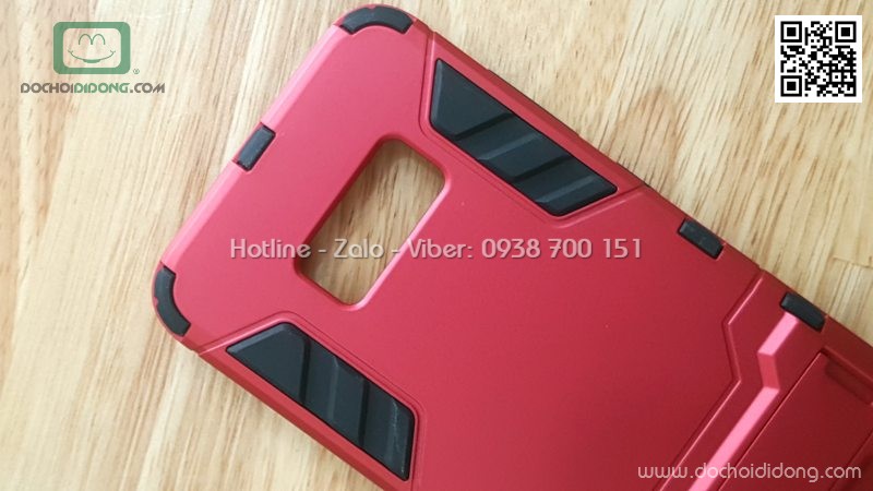 Ốp lưng Samsung Galaxy S8 Iron Man chống sốc có chống lưng