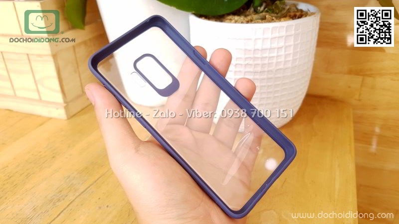 Ốp lưng Samsung S9 Likgus lưng cứng trong viền dẻo