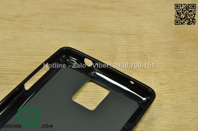 Ốp lưng Samsung Galaxy Note 4 Nekeda vân vải bố