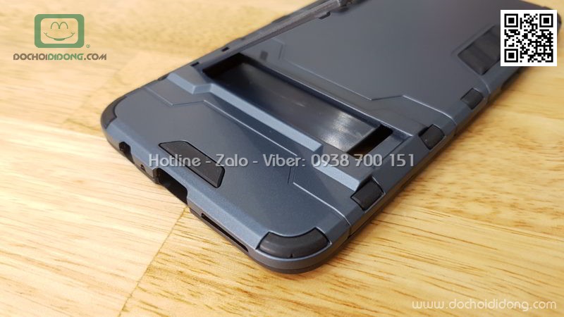 Ốp lưng Oppo R9 Iron Man chống sốc có chống lưng