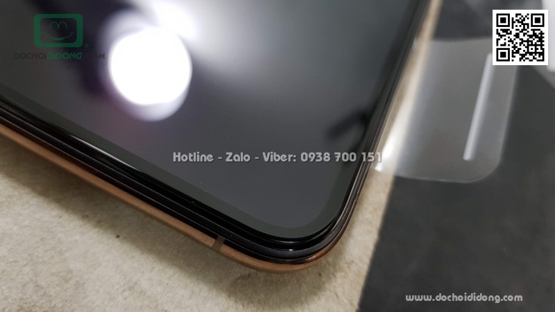 Miếng dán cường lực full màn hình iPhone Xs Max Nillkin XD CP Max 9H