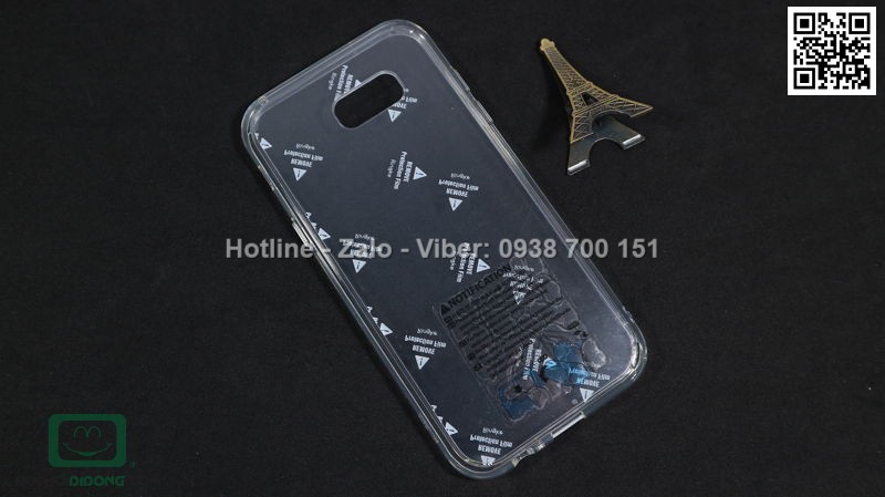 Ốp lưng Samsung Galaxy A7 2017 Ringke Fusion
