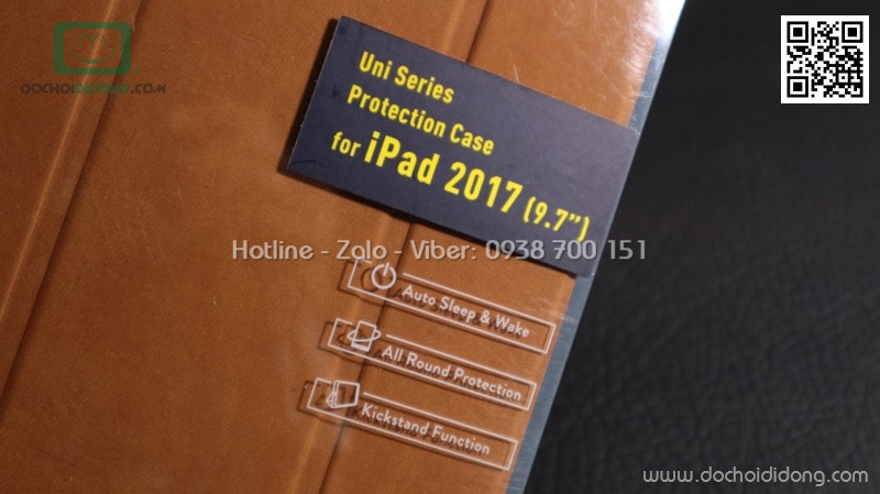 Bao da iPad 2017 Rock Uni