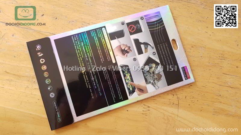 Miếng dán màn hình Samsung Note 8 X-One chống sốc