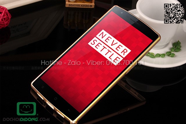 Ốp viền OnePlus One nhôm phay dạng gài