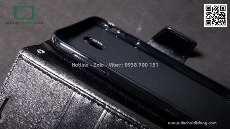 Bao da Samsung J7 Pro Dada dạng ví có nam châm