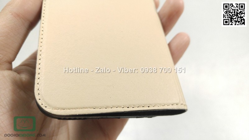 Bao da iPhone 6 6s Zacase da thật cao cấp