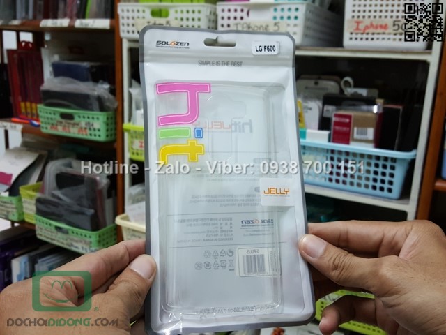 Ốp lưng LG V10 Solozen dẻo trong cao cấp