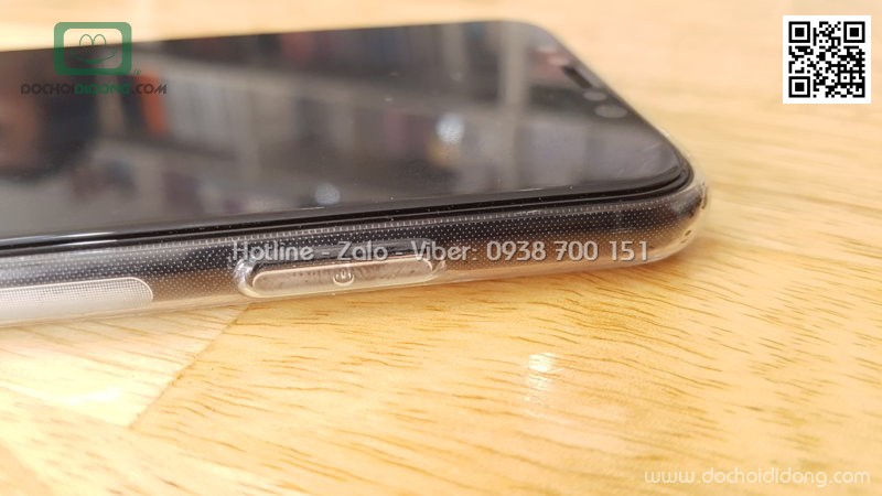 Ốp lưng iPhone X Nillkin dẻo trong siêu mỏng