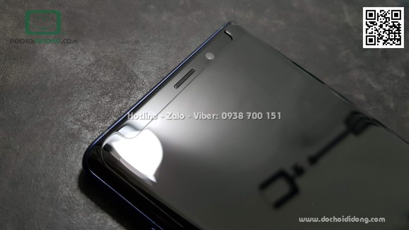 Miếng dán cường lực Samsung Note 9 Zacase trong suốt keo UV cao cấp