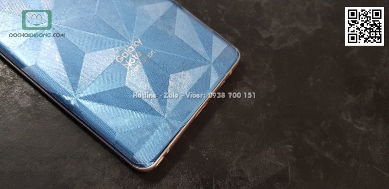 Miếng dán mặt lưng Samsung Note 7 in khối 3D