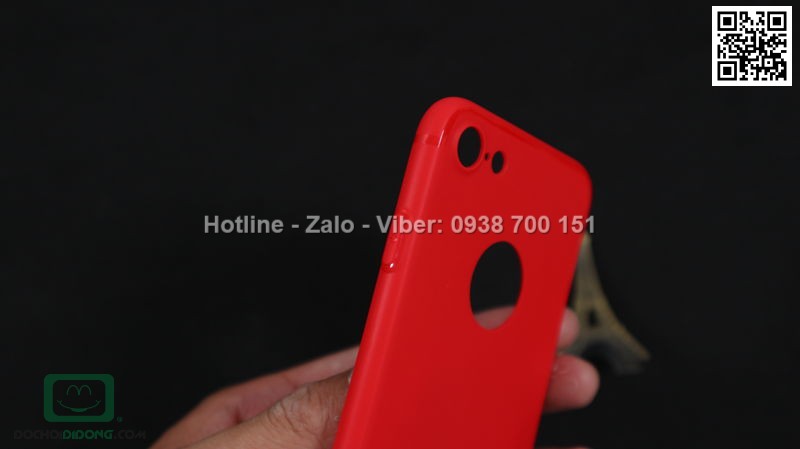Ốp lưng iPhone 7 Simple Series dẻo nhám siêu mỏng
