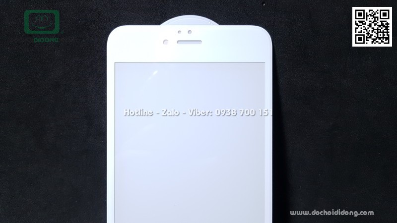 Miếng dán cường lực full màn hình iPhone 6 6S Plus Zacase 3D Elite