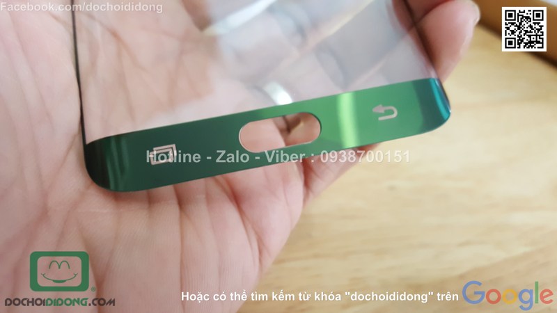 Miếng dán cường lực Samsung Galaxy S6 Edge Plus KYK 9H full màn hình