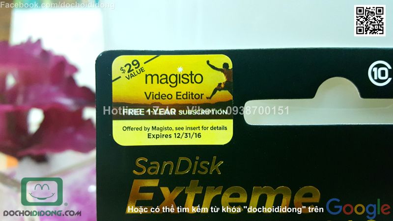 Thẻ nhớ Sandisk microSD 4K 32GB Class 10 600x