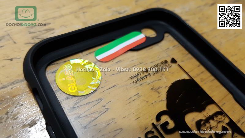 Ốp lưng iPhone 6 6S Likgus lưng kính viền dẻo