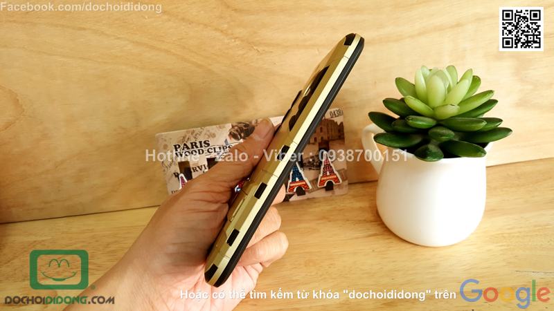 Ốp lưng HTC 10 Iron Man chống sốc có chống lưng