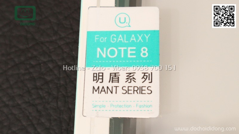 Ốp lưng Samsung Note 8 Usams Mant Series