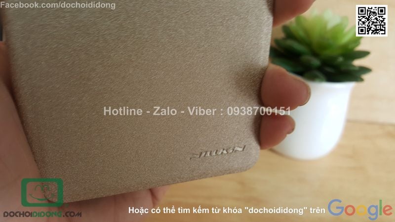 Bao da Lenovo Vibe P1 Nillkin Sparkle