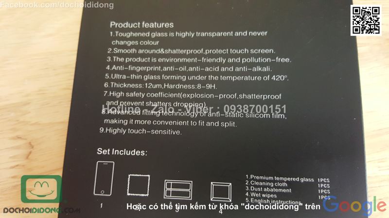 Miếng dán cường lực Nexus 6P KYK 9H