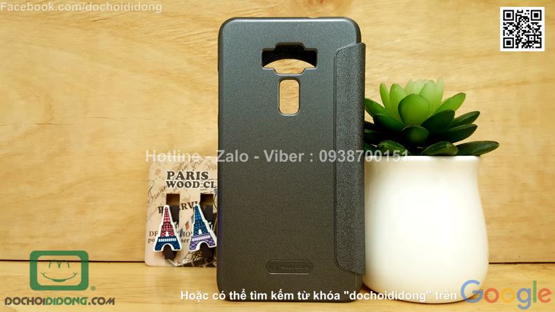 Bao da Asus Zenfone 3 ZE520KL 5.2 Inch Nillkin Sparkle