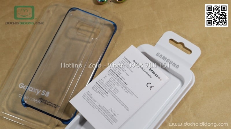 Ốp lưng Samsung S8 Clear Cover