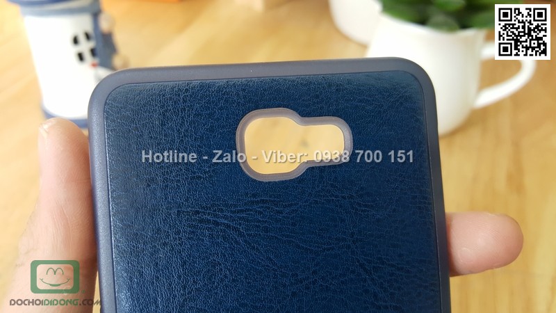 Ốp lưng Samsung Galaxy J7 Prime giả da thời trang