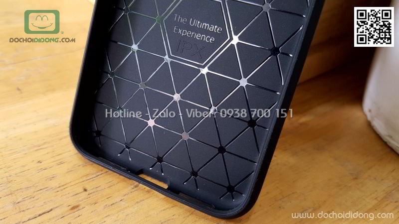 Ốp lưng iPhone X Likgus chống sốc vân kim loại
