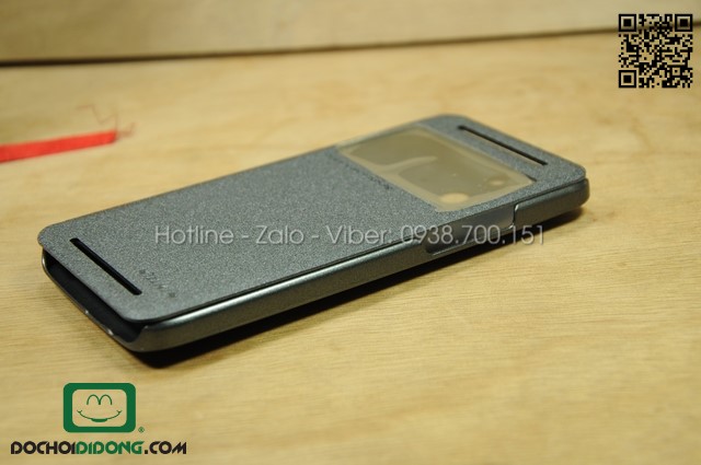 Bao da HTC One E8 Nillkin Sparkle