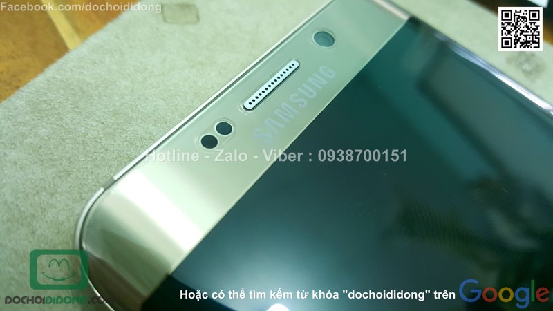 Miếng dán màn hình Samsung Galaxy S6 Edge Plus Indeed full loại mềm