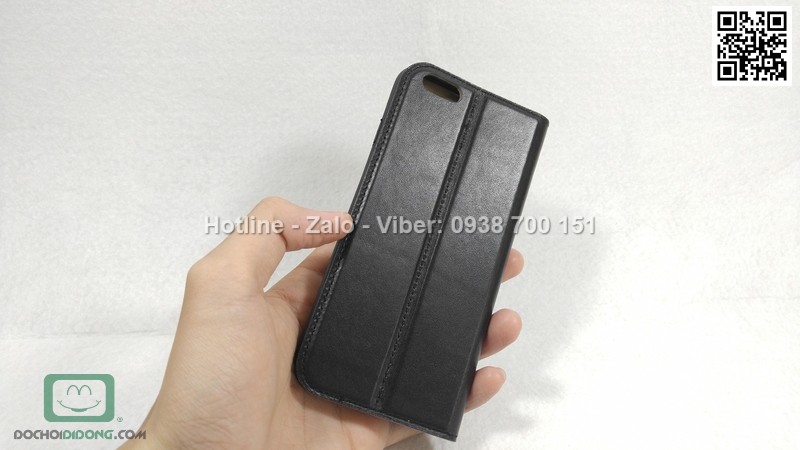 Bao da iPhone 6 6s Zacase da thật cao cấp