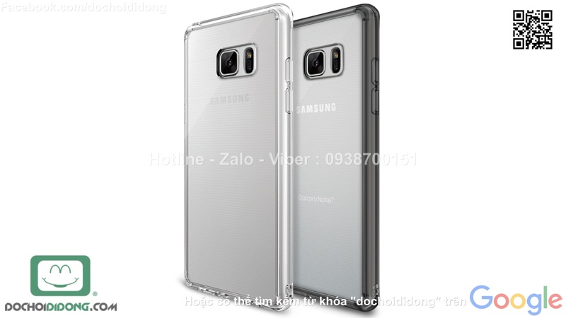 Ốp lưng Samsung Galaxy Note 7 ringke dẻo trong cao cấp