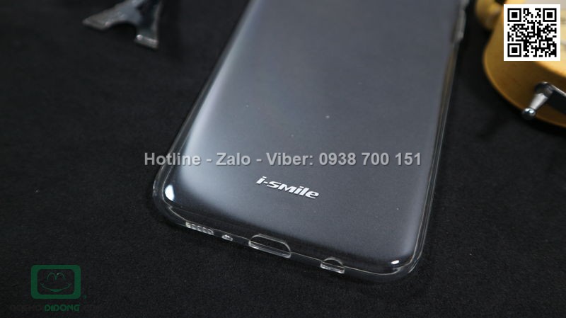 Ốp lưng Samsung Galaxy S8 iSmile dẻo trong siêu mỏng
