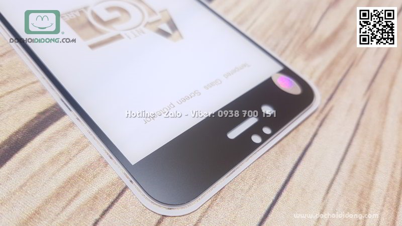 Miếng dán cường lực iPhone 6 6S full màn hình nhám chống vân tay
