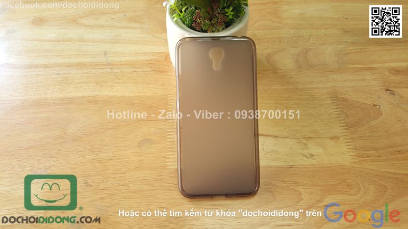 Ốp lưng Lenovo Zuk Z1 dẻo viền trong