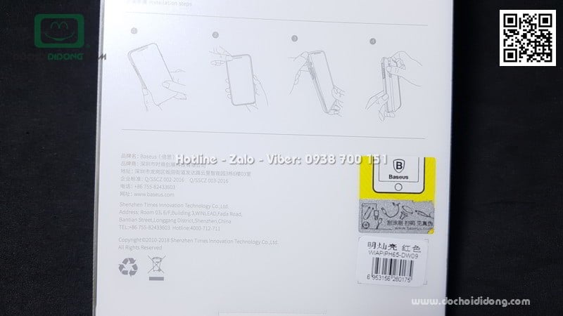 Ốp lưng iPhone XS Max Baseus Glitter trong suốt viền màu