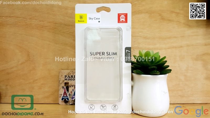 Ốp lưng iPhone 7 Baseus Sky Case