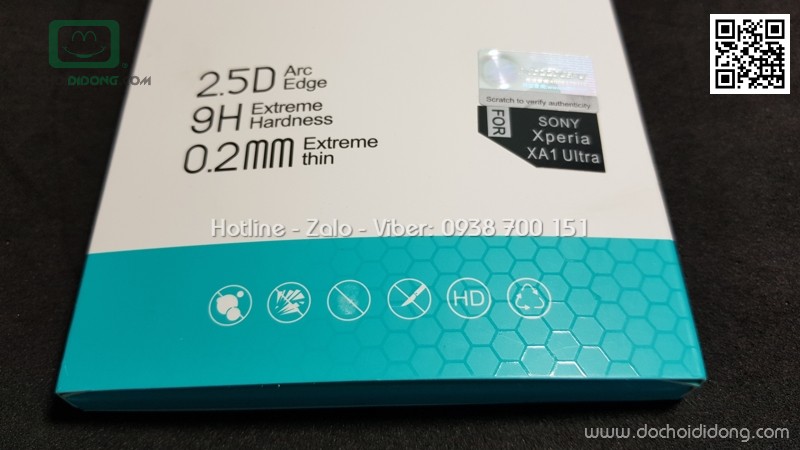 Miếng dán cường lực Sony XA1 Ultra Nillkin Amazing H+ Pro