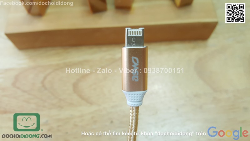 Cáp sạc đa năng Aswo SX 007 Lightning microUSB