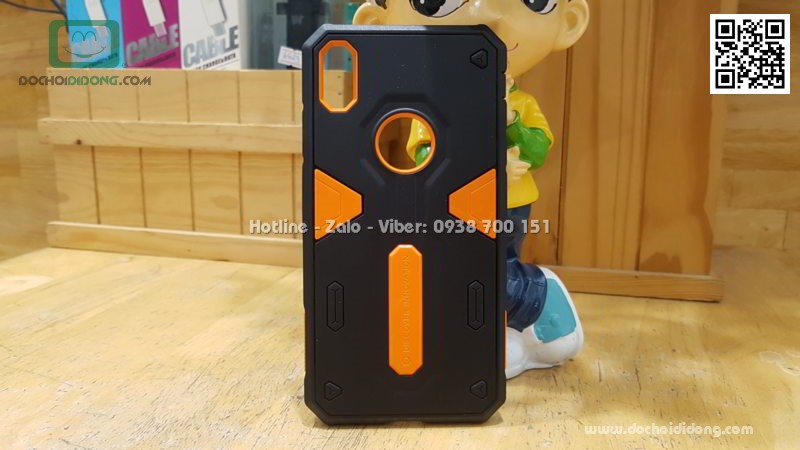 Ốp lưng iPhone XS Max Nillkin Defender siêu chống sốc