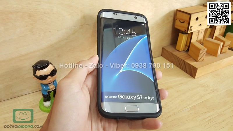 Ốp lưng Samsung Galaxy S7 Edge Ringke Onyx chống sốc