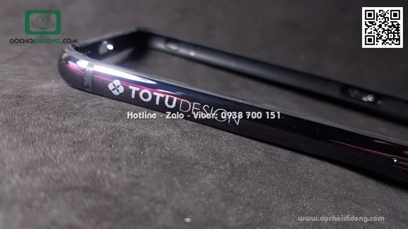 Ốp viền iPhone X XS Totu Design dẻo ánh kim
