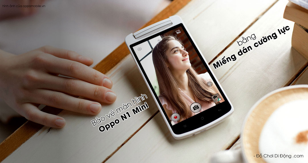 Miếng dán cường lực Oppo N1 Mini 9H giá rẻ