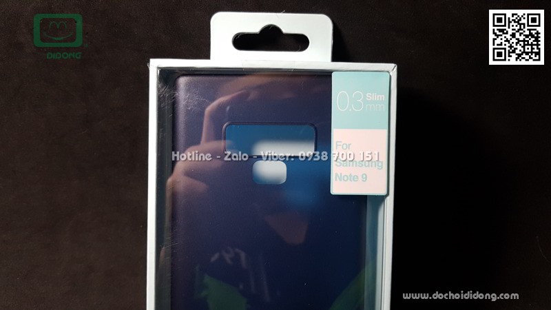 Ốp lưng Samsung Note 9 Memumi siêu mỏng 0.3mm