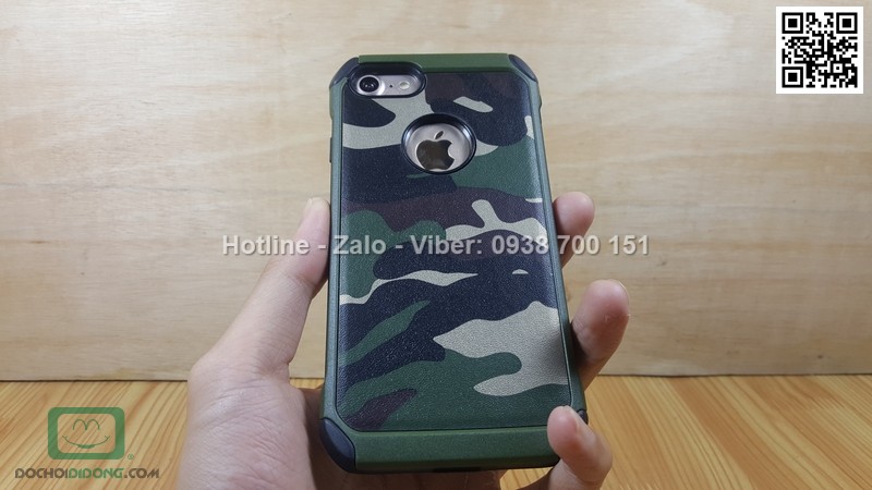 Ốp lưng iPhone 8 quân đội chống sốc