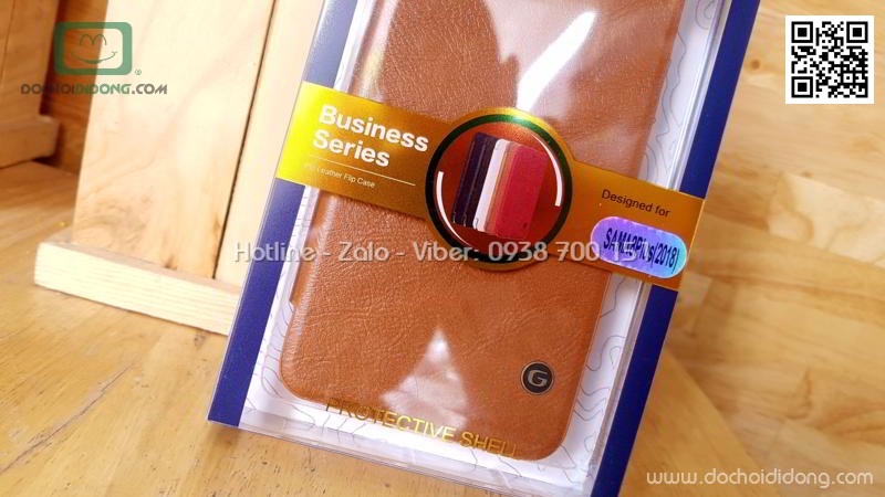 Bao da Samsung A8 Plus 2018 G-Case Business Series