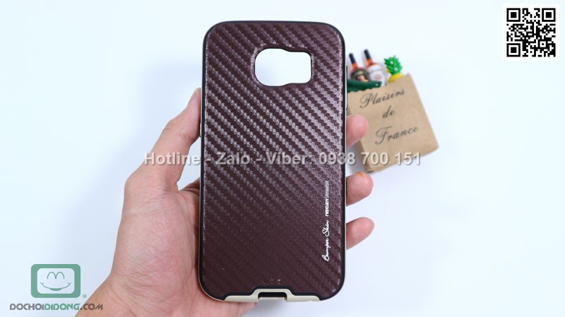 Ốp lưng Samsung Galaxy S6 Mercury Bumper Skin chống sốc