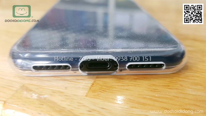 Ốp lưng iPhone X XS Mercury dẻo trong cao cấp